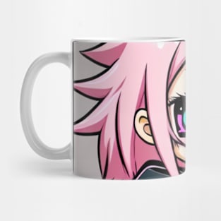 Kawaii Pink Girl Anime Chibi Pastel Adorable Cute Mug